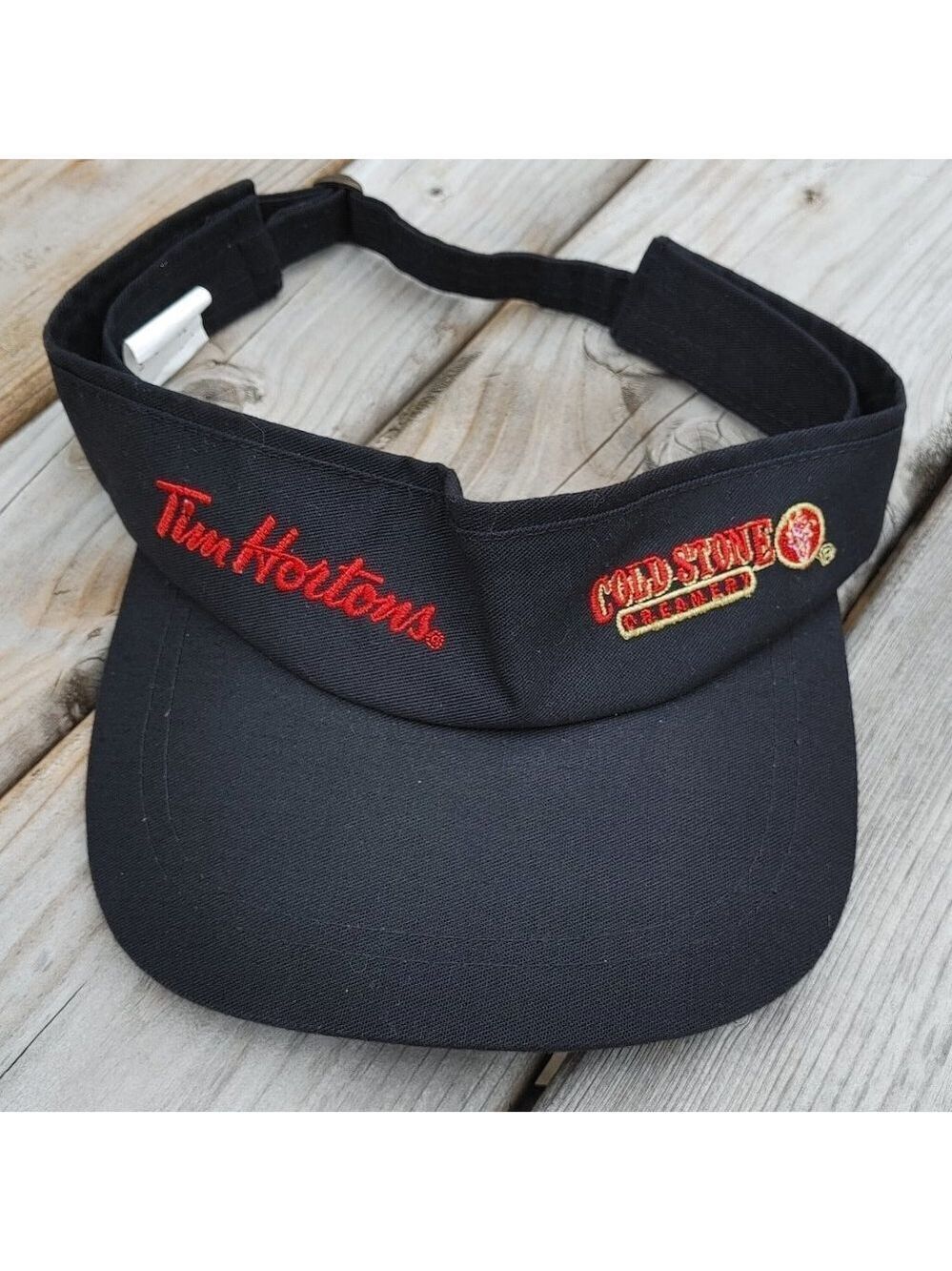 RARE Tim Hortons Cold Stone Creamery Ice Cream Shop Company Logo Employe…